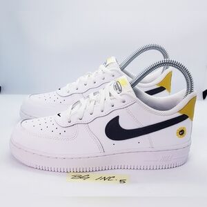 Nike Air Force 1 "Have a Nike Day" PS White Black Size 3Y - Youth DM4253-100 NEW